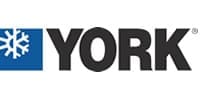 York brand logo with blue snowflake symbol.