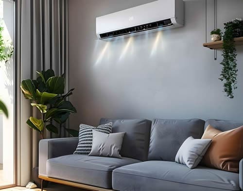 Home-HVAC-Ductless-On-Wall